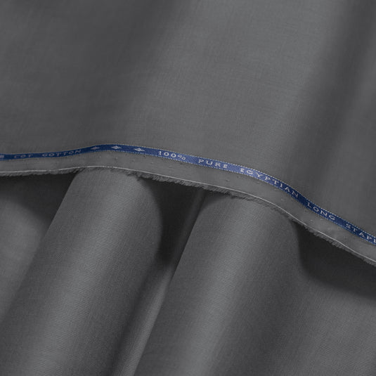 Rib Cotton: Silver Finish Semi Soft Cotton