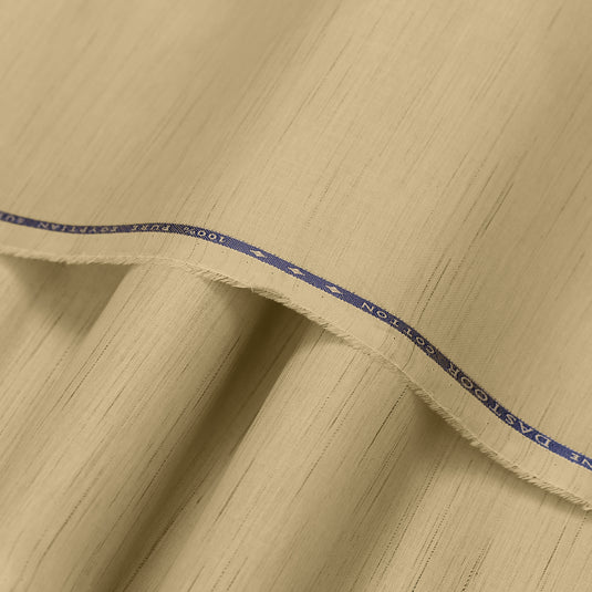 Dastoor: Elegant Silver Finish Semi Soft Cotton