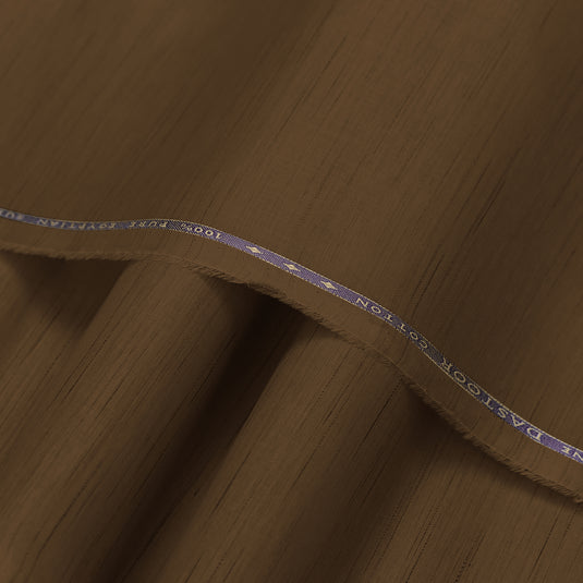 Dastoor: Elegant Silver Finish Semi Soft Cotton