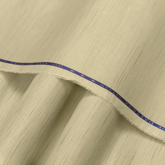 Dastoor: Elegant Silver Finish Semi Soft Cotton